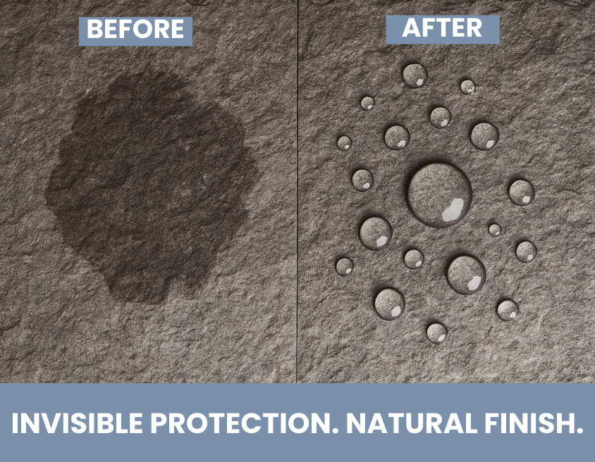 Etched Rocks Protection STONE & BRICK GUARD | PROTECTA